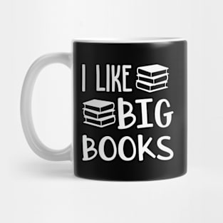 I like big books Mug